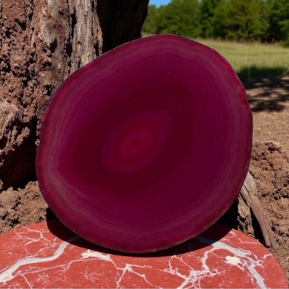 Vintage Neiman Marcus Agate Gift Set | Never Used | Circa 2005 4 pieces - Picture 2 of 8